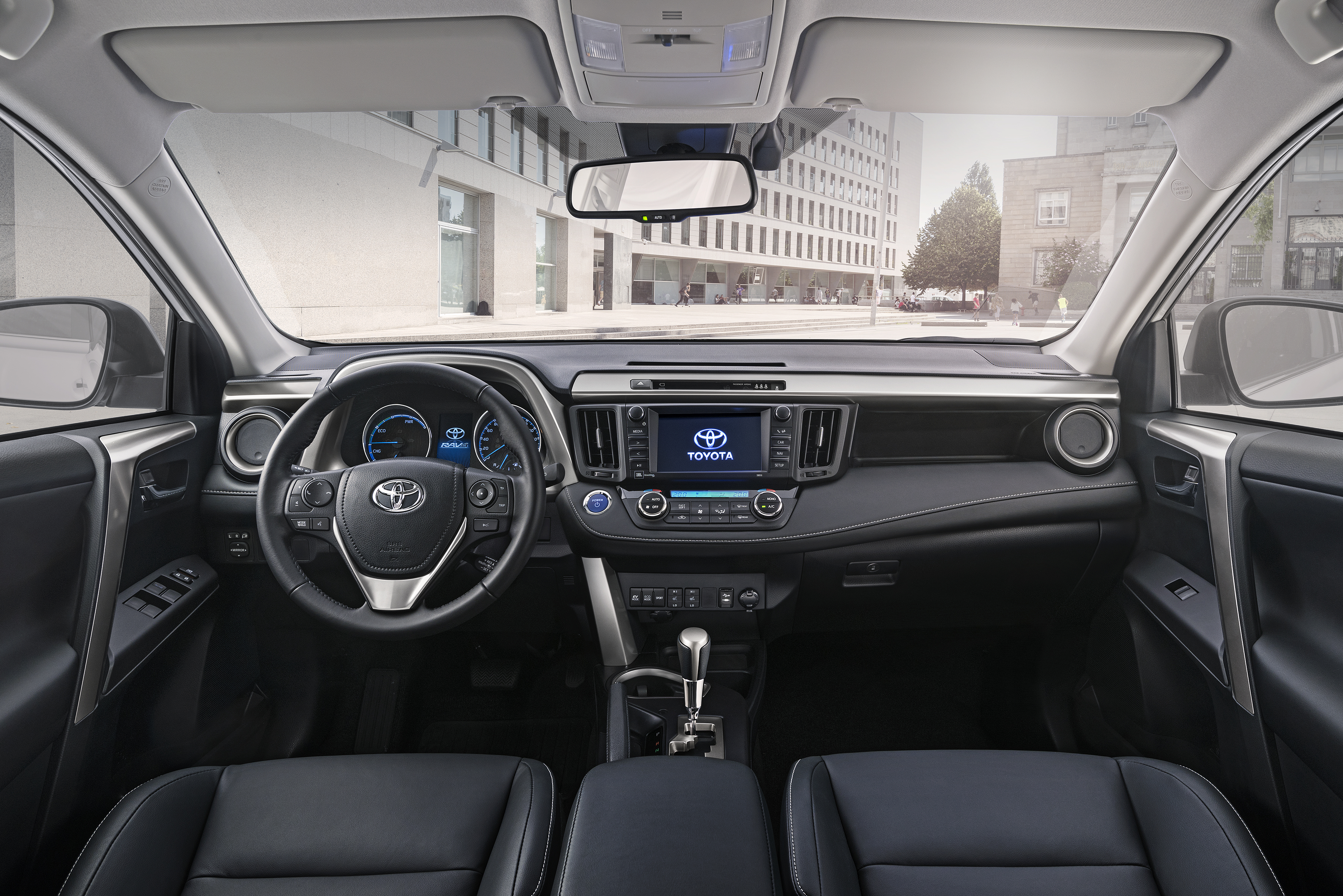 Interiør Hybridbil Toyota RAV4 Hybrid AWD