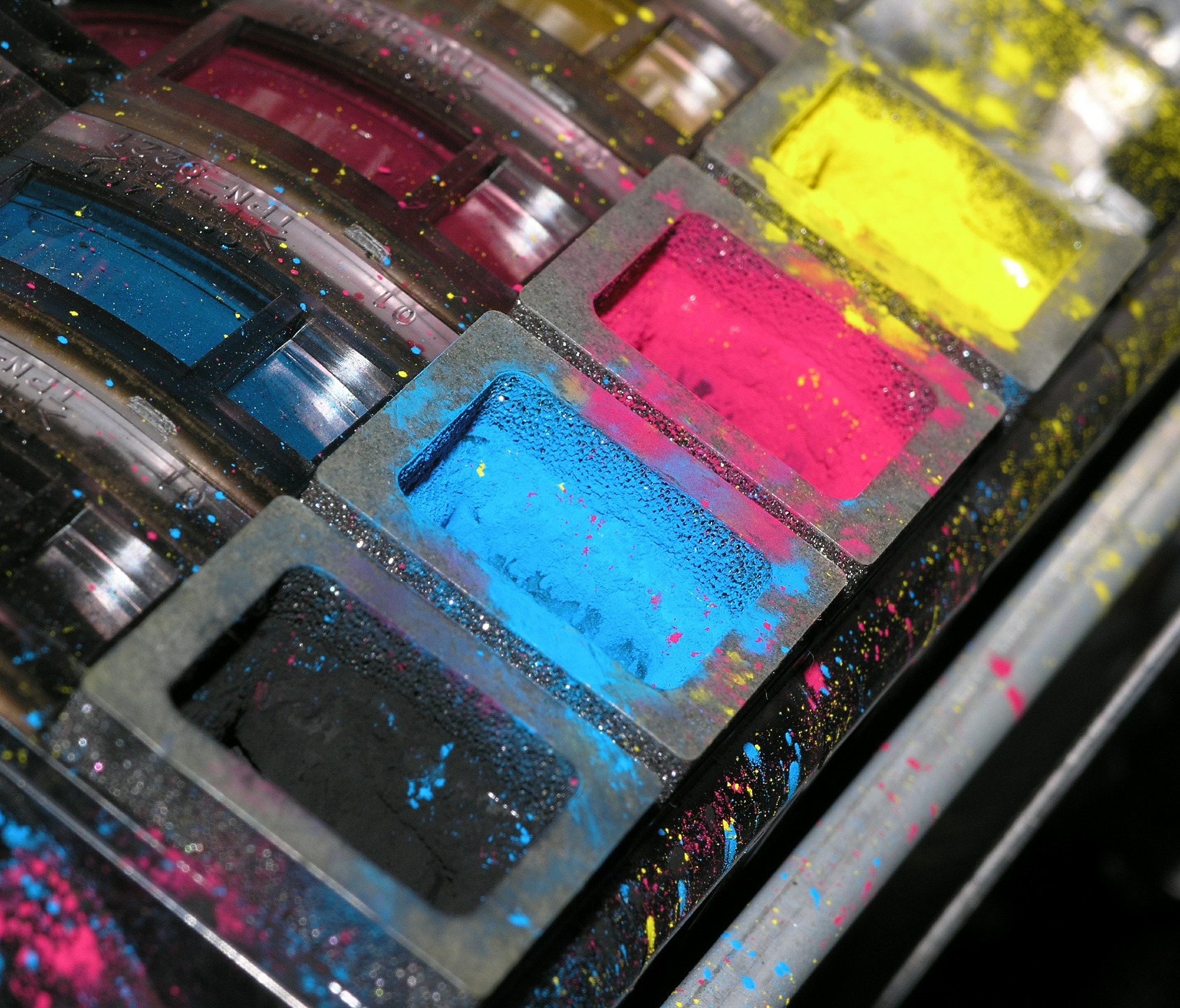 laserskriver toner cmyk